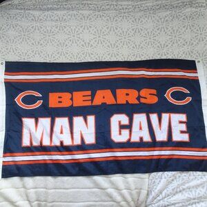 Chicago Bears Man Cave Banner 34X60 NWOT